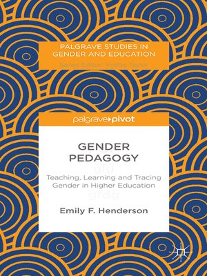 cover image of Gender Pedagogy